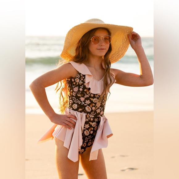 JOYFOLIE CHRISTABEL SWIMSUIT IN BLACK FLORAL - Picture 5 of 9